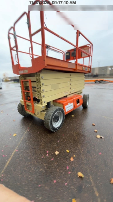 2019 JLG 4069LE Solid Non Marking Tires, Rotating Beacon