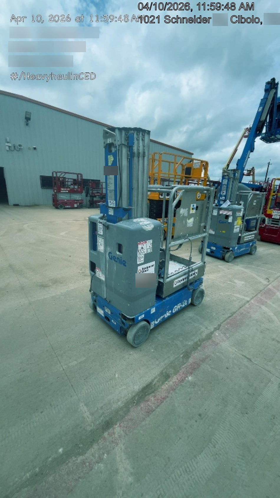 2020 GENIE GR-20