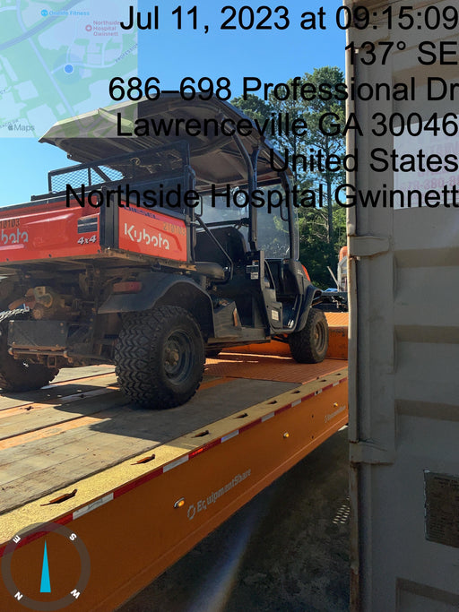 2022 Kubota RTV-X1140W-H Plastic Canopy, Windshield Acrylic Clear, LED Strobe Light, Wire Harness Kit, Back up Alarm