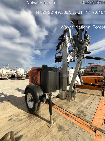 2024 Wanco WLTT-4MM4K Diesel, Deep Sea Controller, Shore Power Plug, Auto Start, (4) 350W LED Floodlights, 4kW Generator, 60 Gal Fuel Tank, 2" Ball, T3