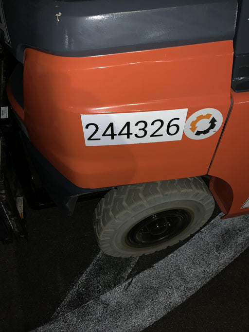 2022 TOYOTA 8FGU25 LP w/ Scale