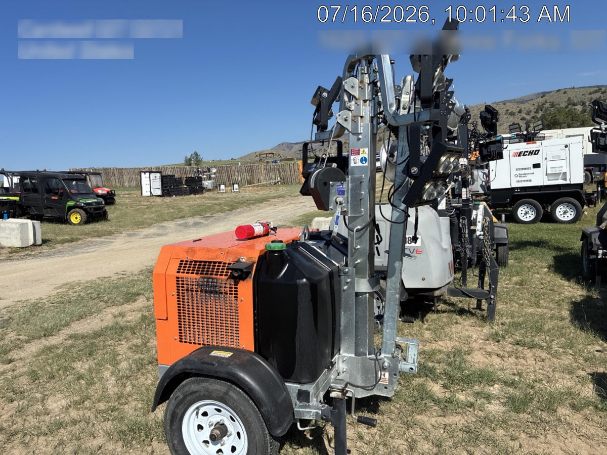 2024 Wanco WLTT-4MM4K Diesel, Deep Sea Controller, Shore Power Plug, Auto Start, (4) 350W LED Floodlights, 4kW Generator, 60 Gal Fuel Tank, 2" Ball, T3