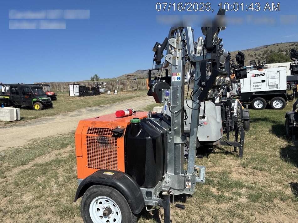 2024 Wanco WLTT-4MM4K Diesel, Deep Sea Controller, Shore Power Plug, Auto Start, (4) 350W LED Floodlights, 4kW Generator, 60 Gal Fuel Tank, 2" Ball, T3