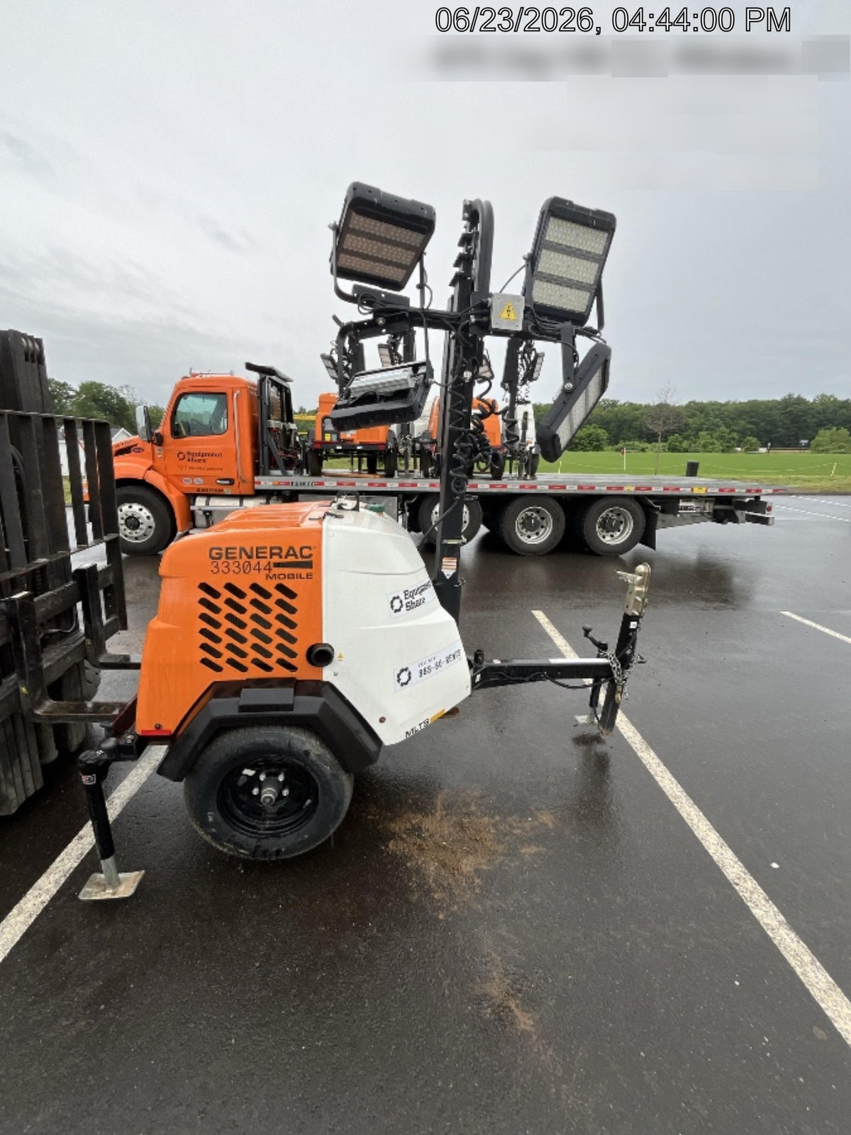 2023 Generac MLT2 Diesel, Flex Switch 120V Input, Powerzone Controller, (4) 320W LED Lights, 4kW Generator, 39.9 Gal Fuel Tank, 2" Ball, T3
