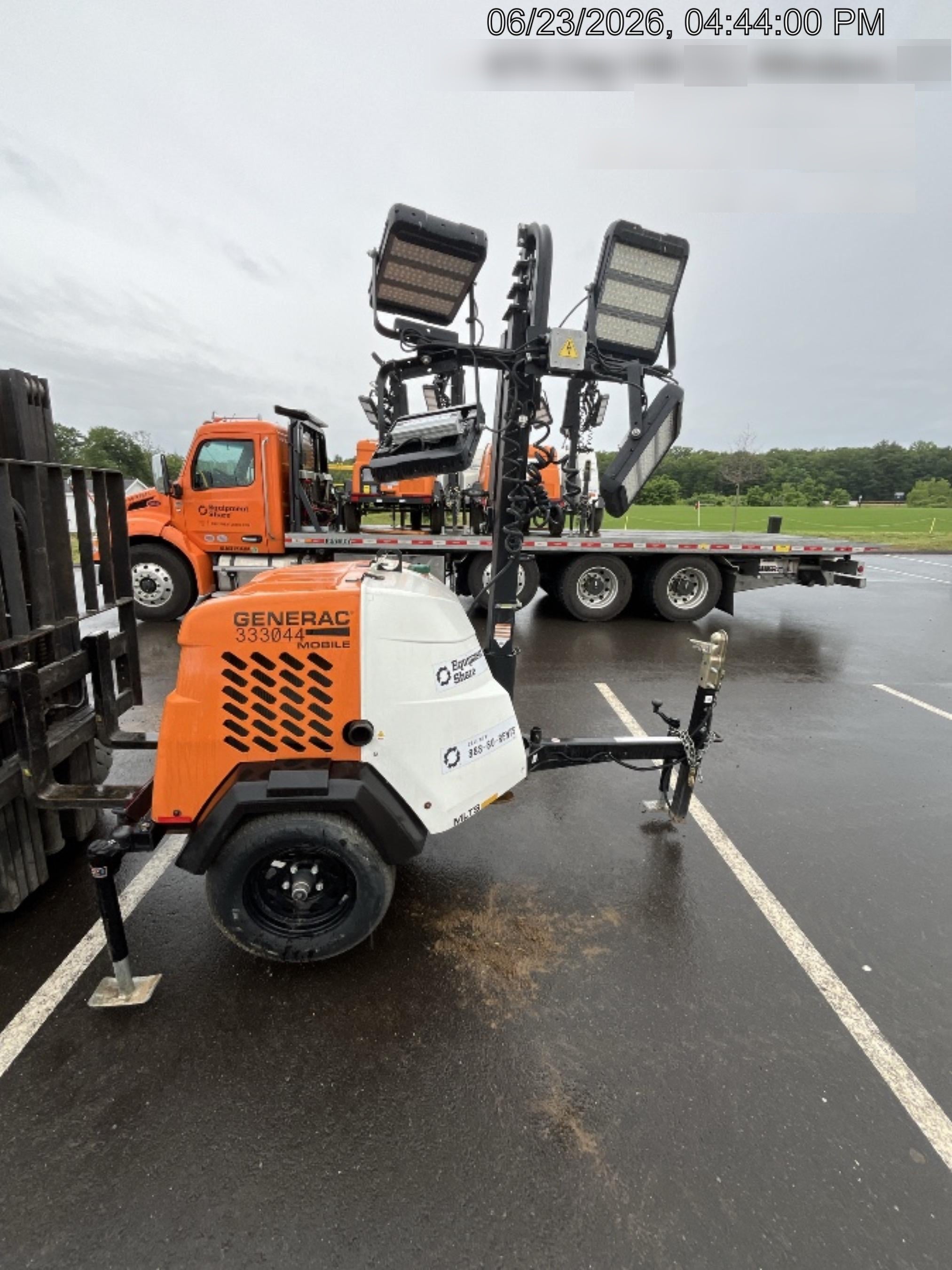 2023 Generac MLT2 Diesel, Flex Switch 120V Input, Powerzone Controller, (4) 320W LED Lights, 4kW Generator, 39.9 Gal Fuel Tank, 2" Ball, T3
