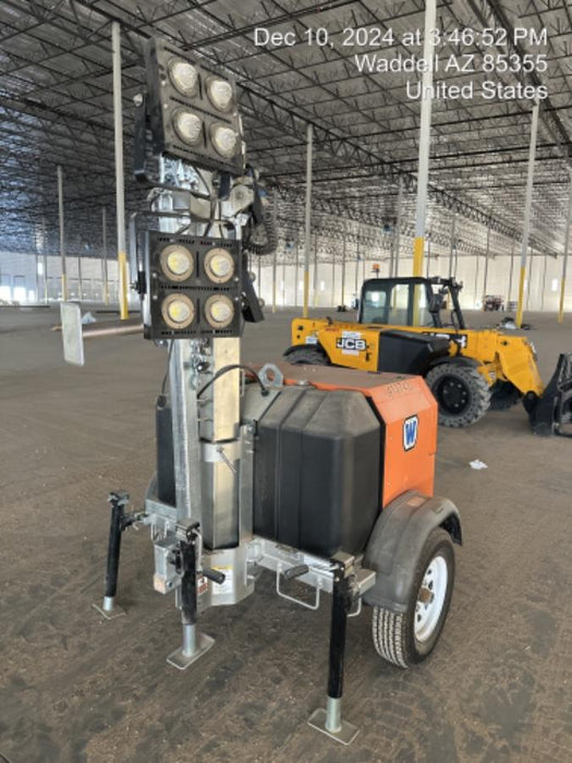 2024 Wanco WLTT-4MM4K Diesel, Deep Sea Controller, Shore Power Plug, Auto Start, (4) 350W LED Floodlights, 4kW Generator, 60 Gal Fuel Tank, 2" Ball, T3