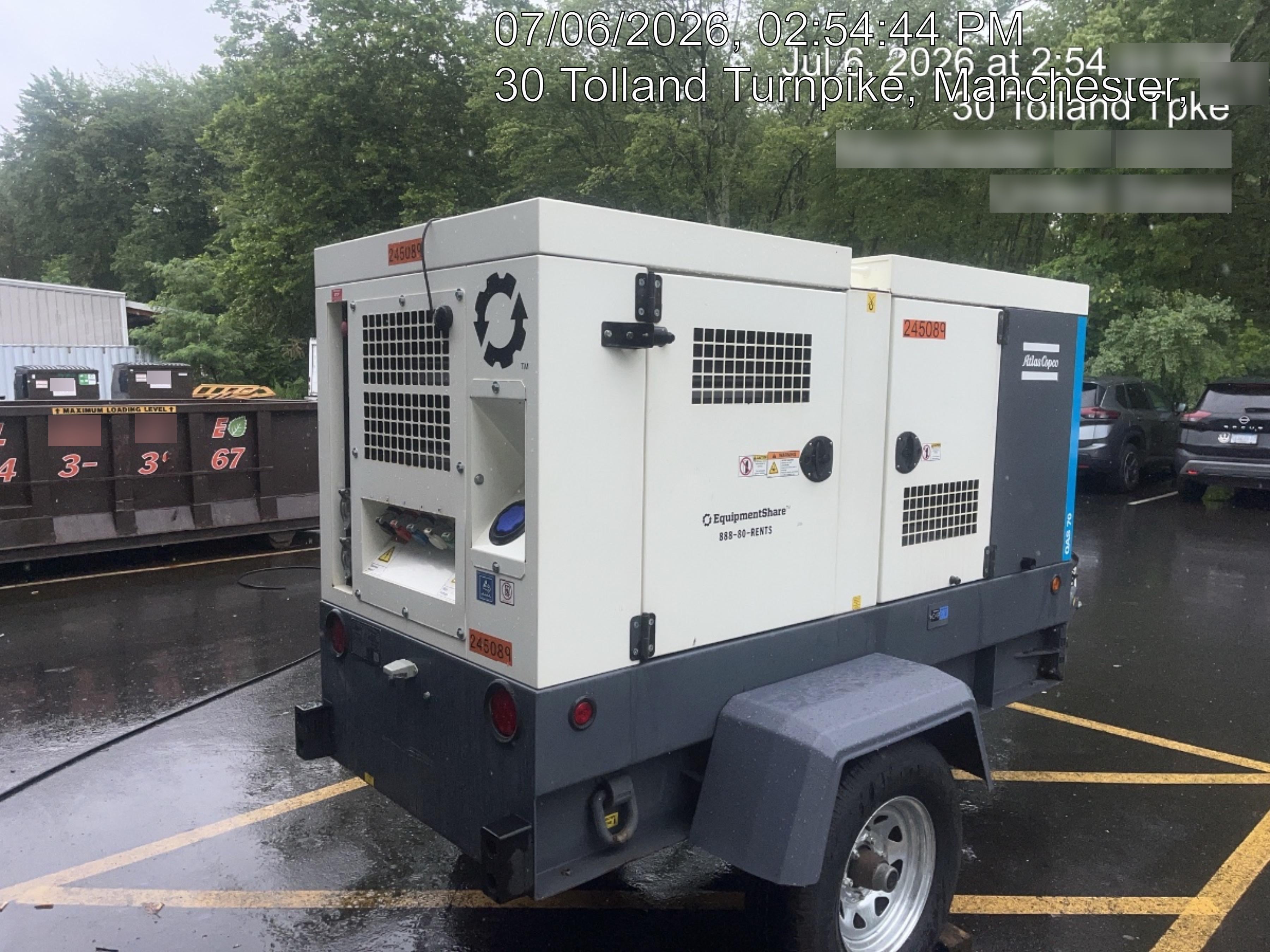 2022 ATLAS COPCO QAS 70