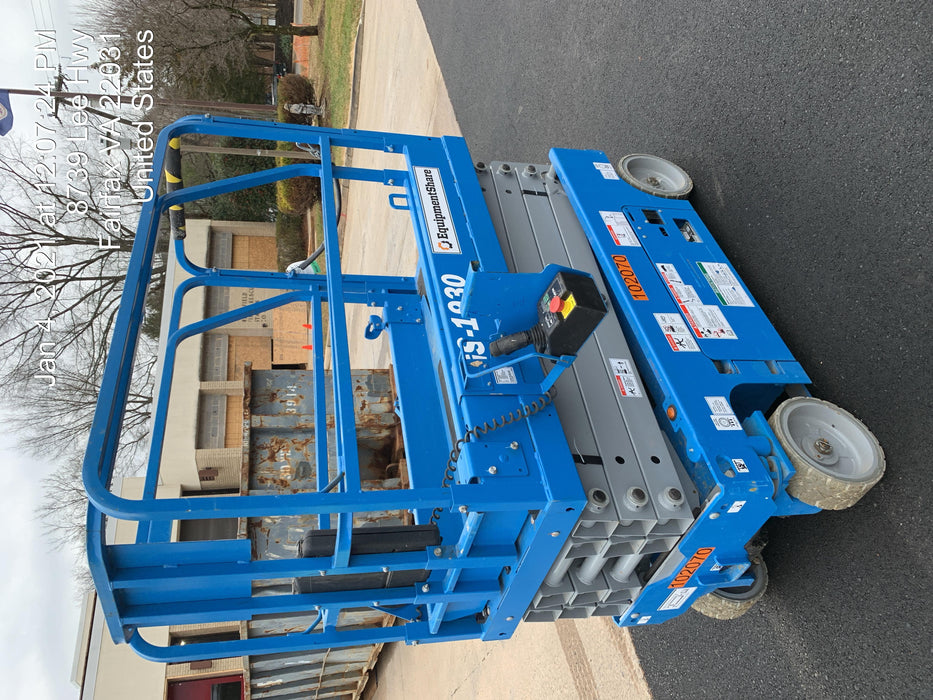 2020 Genie GS-1930 Fixed rails with chain entry gate - Pre A92.20