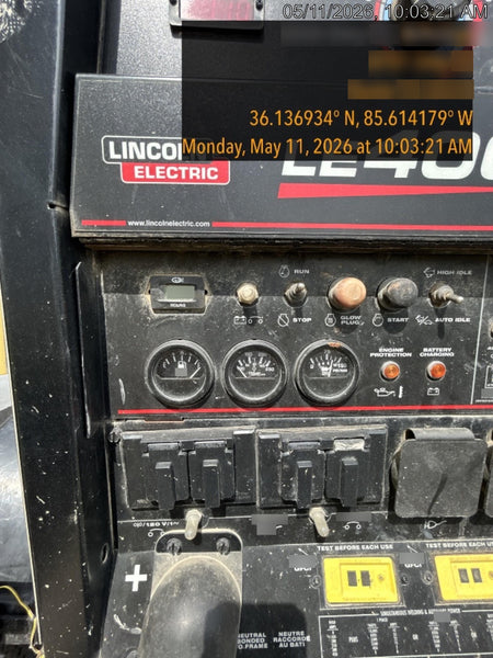 2024 Lincoln Electric LE400 Kubota V1505, Trlr, Cable Rack, Light Kit, ES Decals, T3