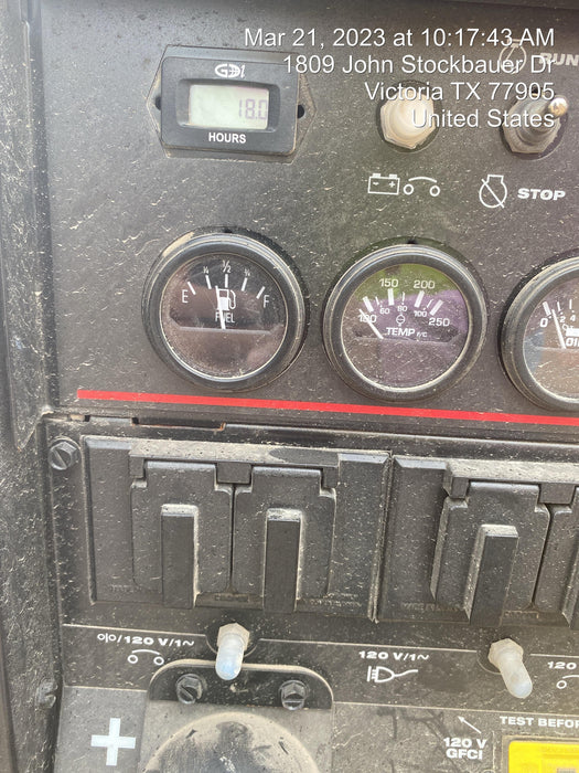 2022 Lincoln Electric LE400 Kubota V1505, Trlr, Cable Rack, Light Kit, ES Decals, T3