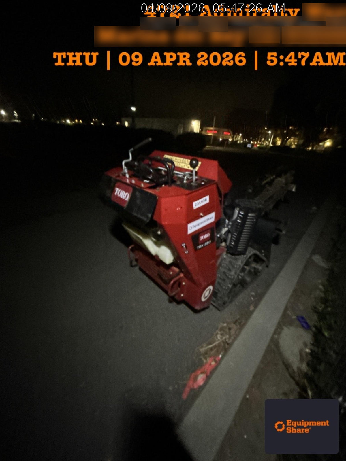 2022 TORO TRX-250