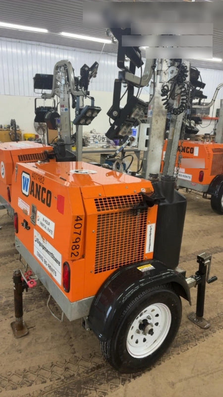 2024 Wanco WLTT-4MM4K Diesel, Deep Sea Controller, Shore Power Plug, Auto Start, (4) 350W LED Floodlights, 4kW Generator, 60 Gal Fuel Tank, 2" Ball, T3