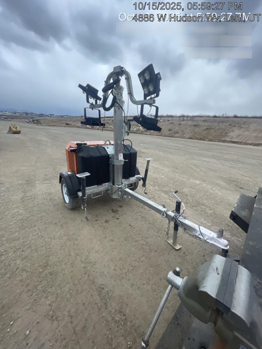 2024 Wanco WLTT-4MM4K Diesel, Deep Sea Controller, Shore Power Plug, Auto Start, (4) 350W LED Floodlights, 4kW Generator, 60 Gal Fuel Tank, 2" Ball, T3