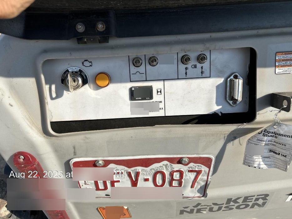 Wacker Neuson LTV6K-MH Wacker Neuson LTV6K Mobile Light Tower w/Fuel Level Sensor Installed