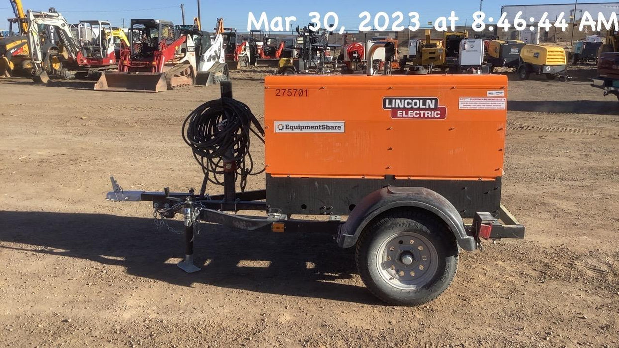 2022 Lincoln Electric LE400 Kubota V1505, Trlr, Cable Rack, Light Kit, ES Decals, T3