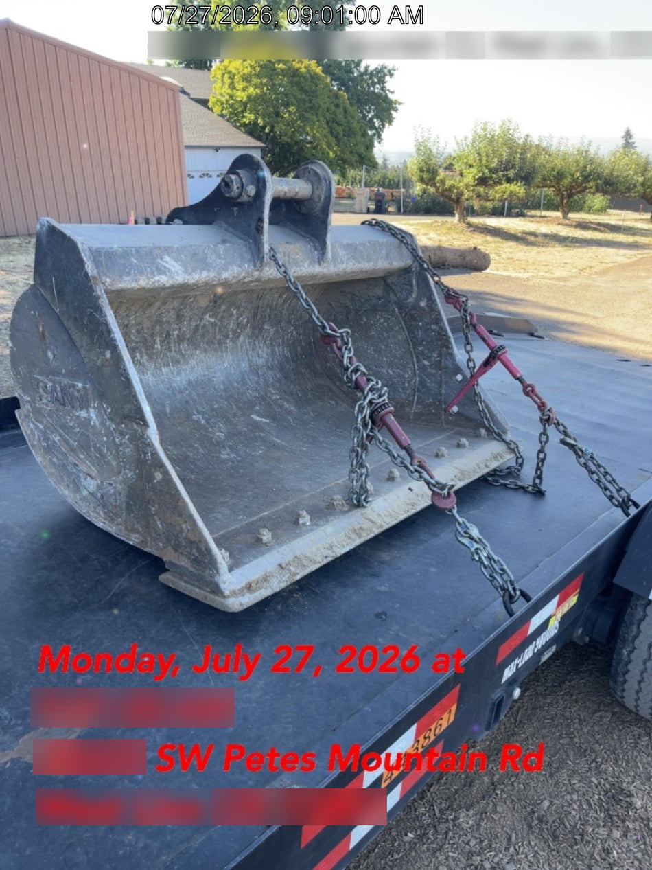 2025 SANY 60" Ditching Bucket - Sany