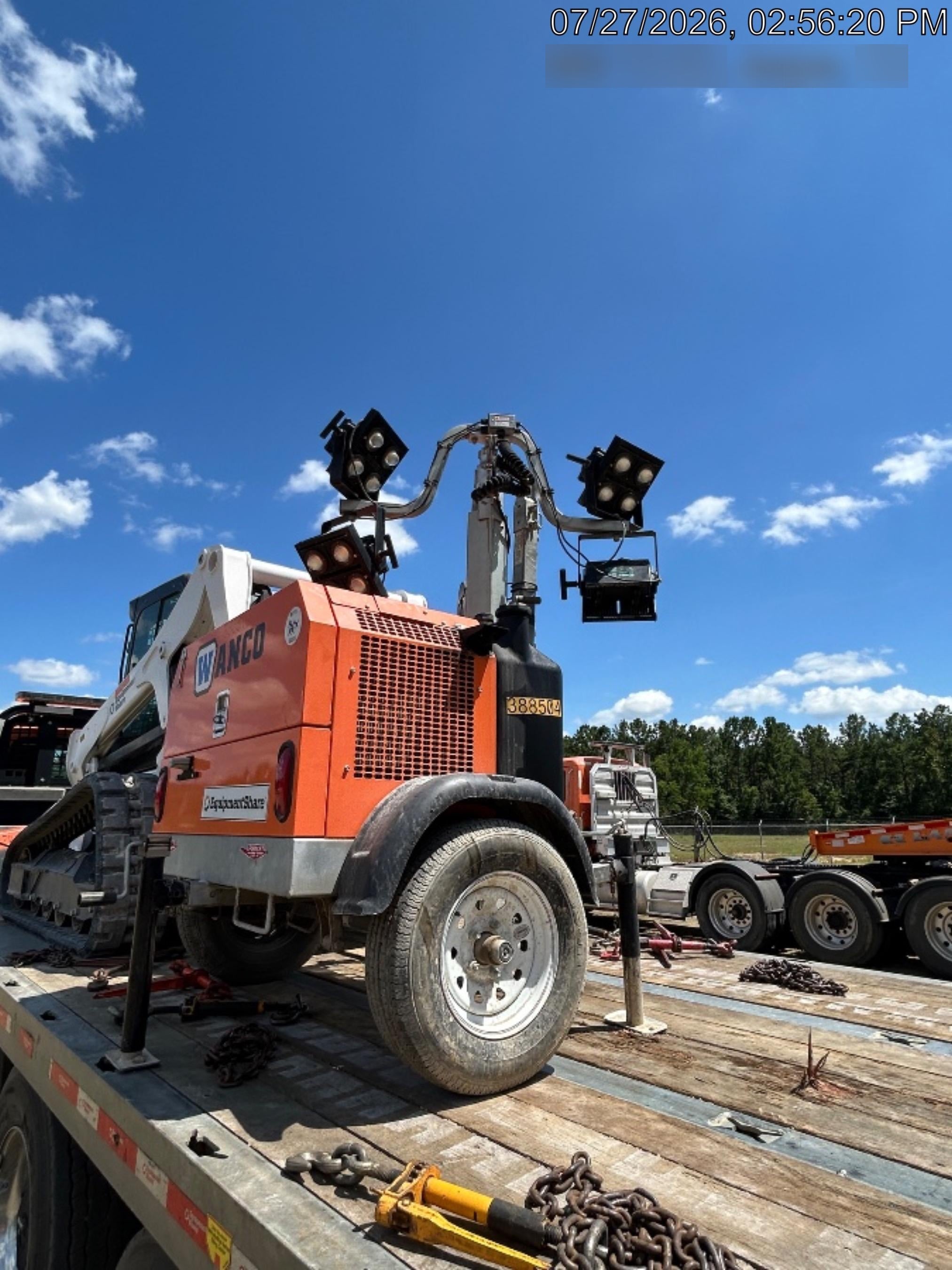 2024 Wanco WLTT-4MM4K Diesel, Deep Sea Controller, Shore Power Plug, Auto Start, (4) 350W LED Floodlights, 4kW Generator, 60 Gal Fuel Tank, 2" Ball, T3