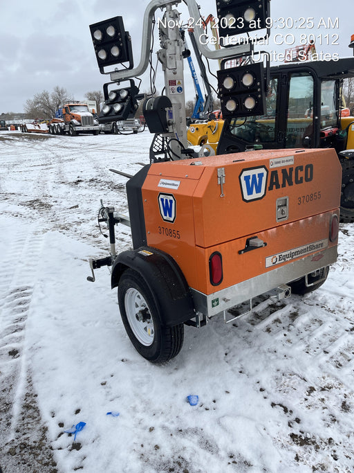 2023 Wanco WLTT-4MM4K Diesel, Deep Sea Controller, Shore Power Plug, Auto Start, (4) 350W LED Floodlights, 4kW Generator, 60 Gal Fuel Tank, 2" Ball, T3
