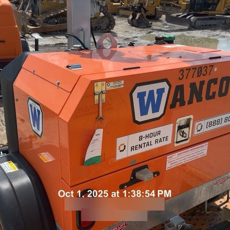 2023 Wanco WLTT-4MM4K Diesel, Deep Sea Controller, Shore Power Plug, Auto Start, (4) 350W LED Floodlights, 4kW Generator, 60 Gal Fuel Tank, 2" Ball, T3