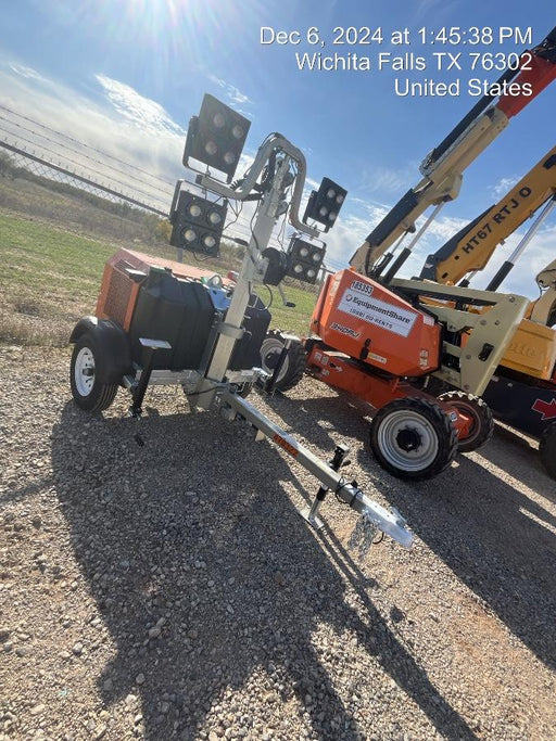 2024 Wanco WLTT-4MM4K Diesel, Deep Sea Controller, Shore Power Plug, Auto Start, (4) 350W LED Floodlights, 4kW Generator, 60 Gal Fuel Tank, 2" Ball, T3