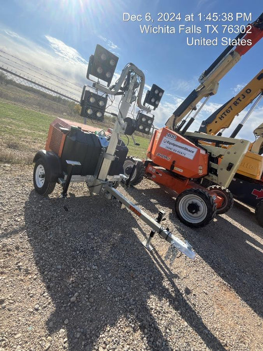 2024 Wanco WLTT-4MM4K Diesel, Deep Sea Controller, Shore Power Plug, Auto Start, (4) 350W LED Floodlights, 4kW Generator, 60 Gal Fuel Tank, 2" Ball, T3