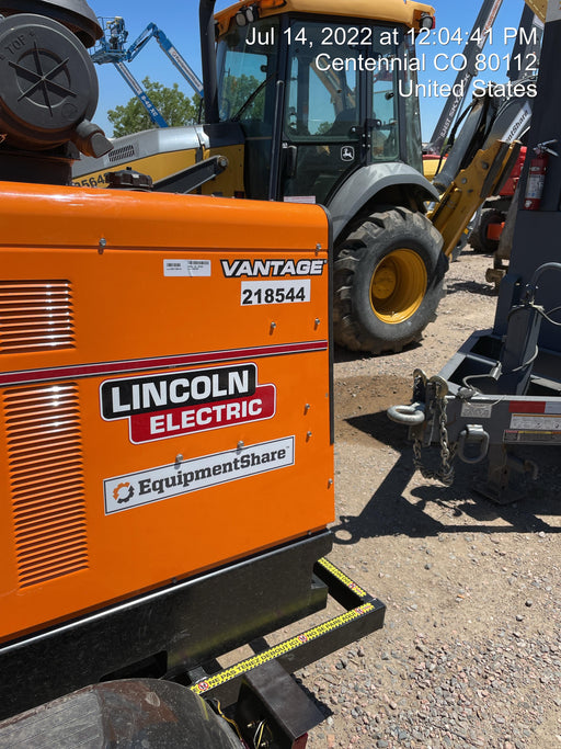 2022 Lincoln Electric Vantage 549X VANTAGE 549X READY-PAK 3