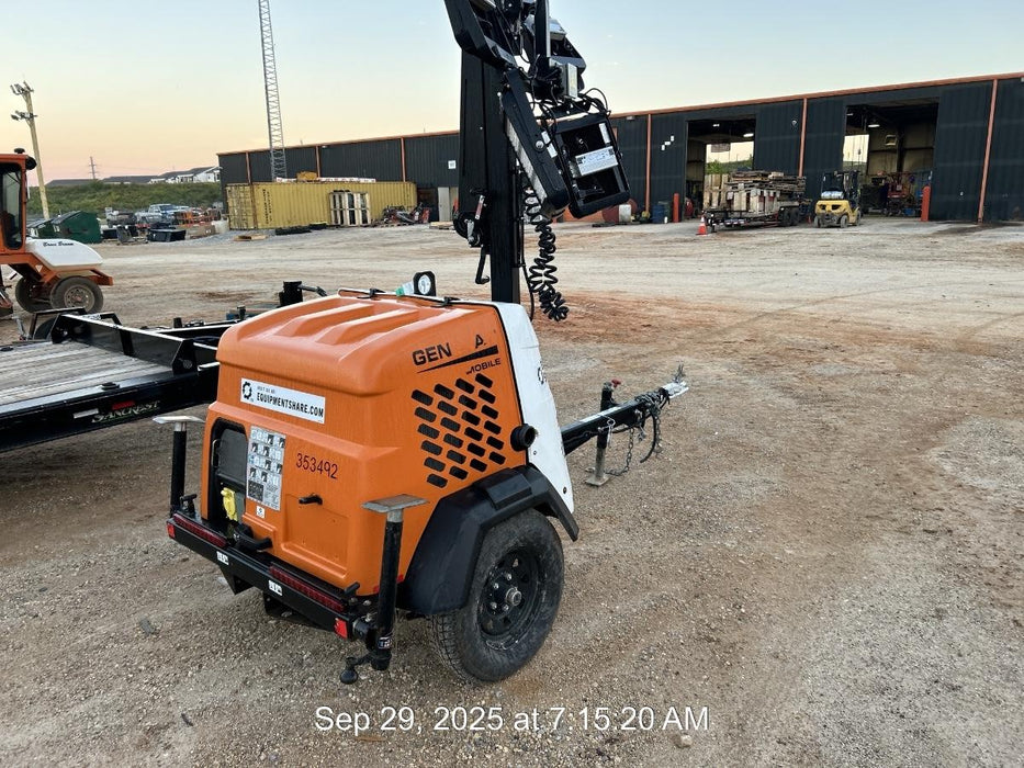 2023 Generac MLT2 Diesel, Flex Switch 120V Input, Powerzone Controller, (4) 320W LED Lights, 4kW Generator, 39.9 Gal Fuel Tank, 2" Ball, T3