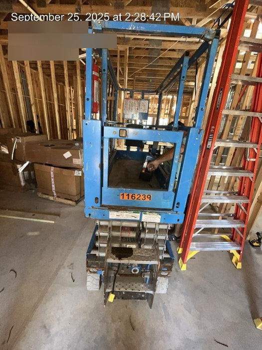 2020 Genie GS-1930 Solid Non Marking Tires, Beacon, Folding rails with half height swing gate