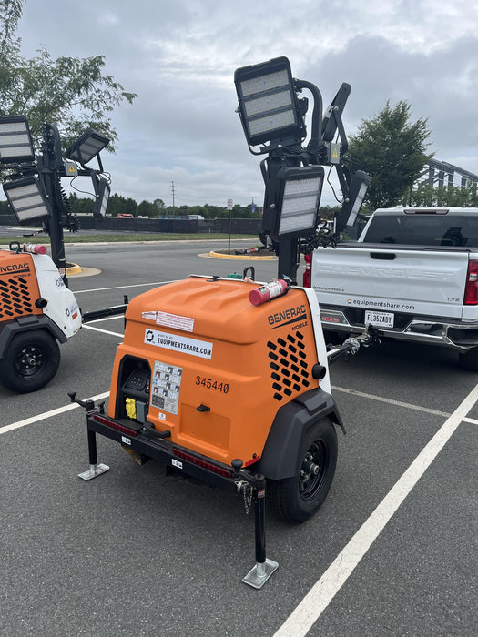 2023 Generac MLT2 Diesel, Flex Switch 120V Input, Powerzone Controller, (4) 320W LED Lights, 4kW Generator, 39.9 Gal Fuel Tank, 2" Ball, T3