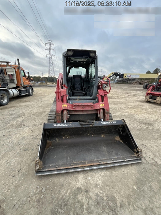 2019 Takeuchi TL12V2C Cab/Heat/AC, Back-up Alarm, Hydraulic QC w/80" HD Tooth Bucket