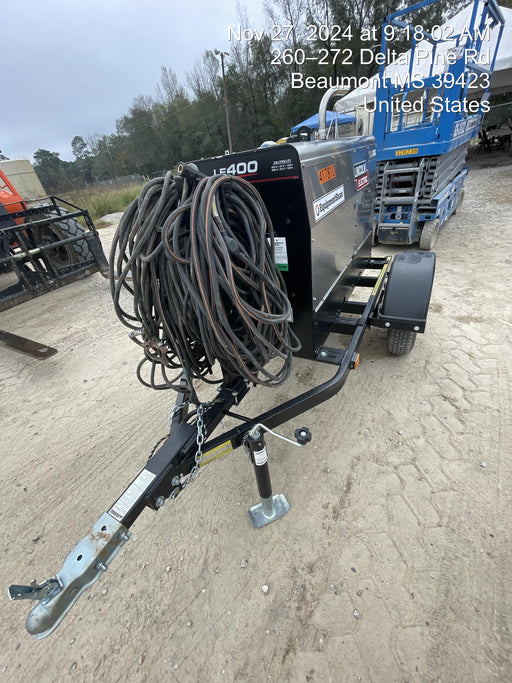 2024 Lincoln Electric LE400 Kubota V1505, Trlr, Cable Rack, Light Kit, ES Decals, T3