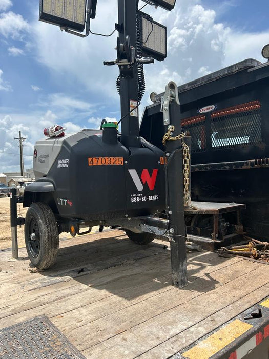 2024 Wacker Neuson LTT4 Diesel, Kohler KDW702, Deep Sea Controller, Auto Start, LED 320W, Bypass Outlet, T3