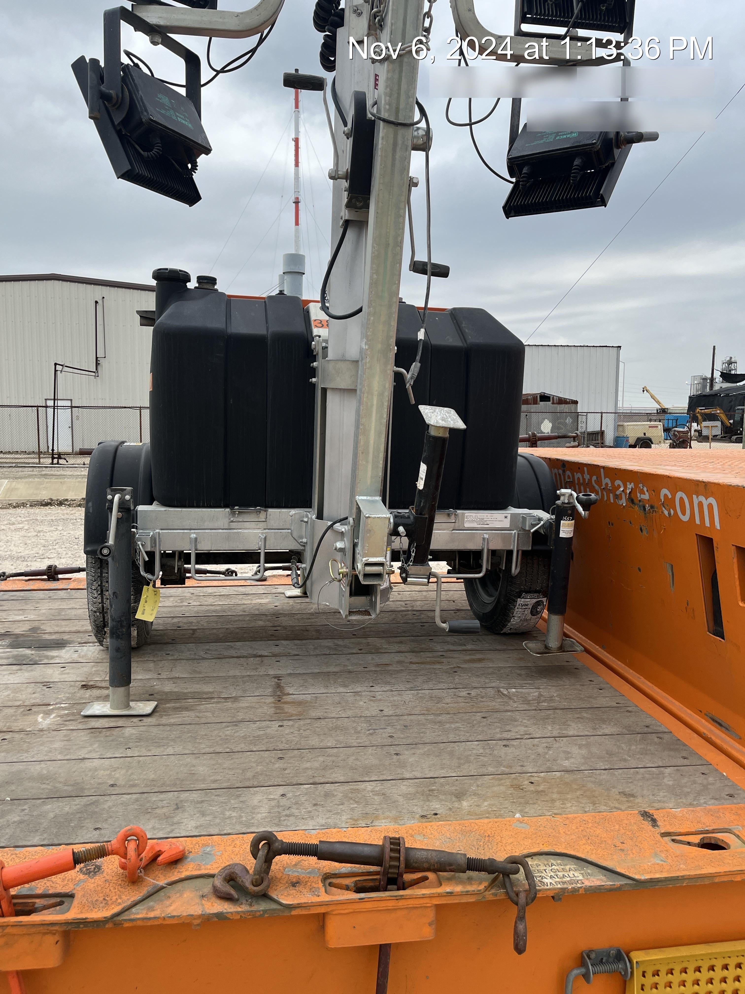 2024 Wanco WLTT-4MM4K Diesel, Deep Sea Controller, Shore Power Plug, Auto Start, (4) 350W LED Floodlights, 4kW Generator, 60 Gal Fuel Tank, 2" Ball, T3