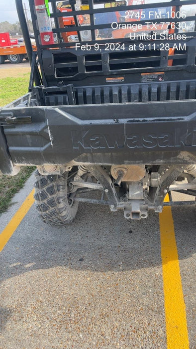 2022 Kawasaki Mule PRO-DXT Standard Options, Backup Alarm, Beacon, Plastic Hard Top, Poly Windshield, Horn Kit