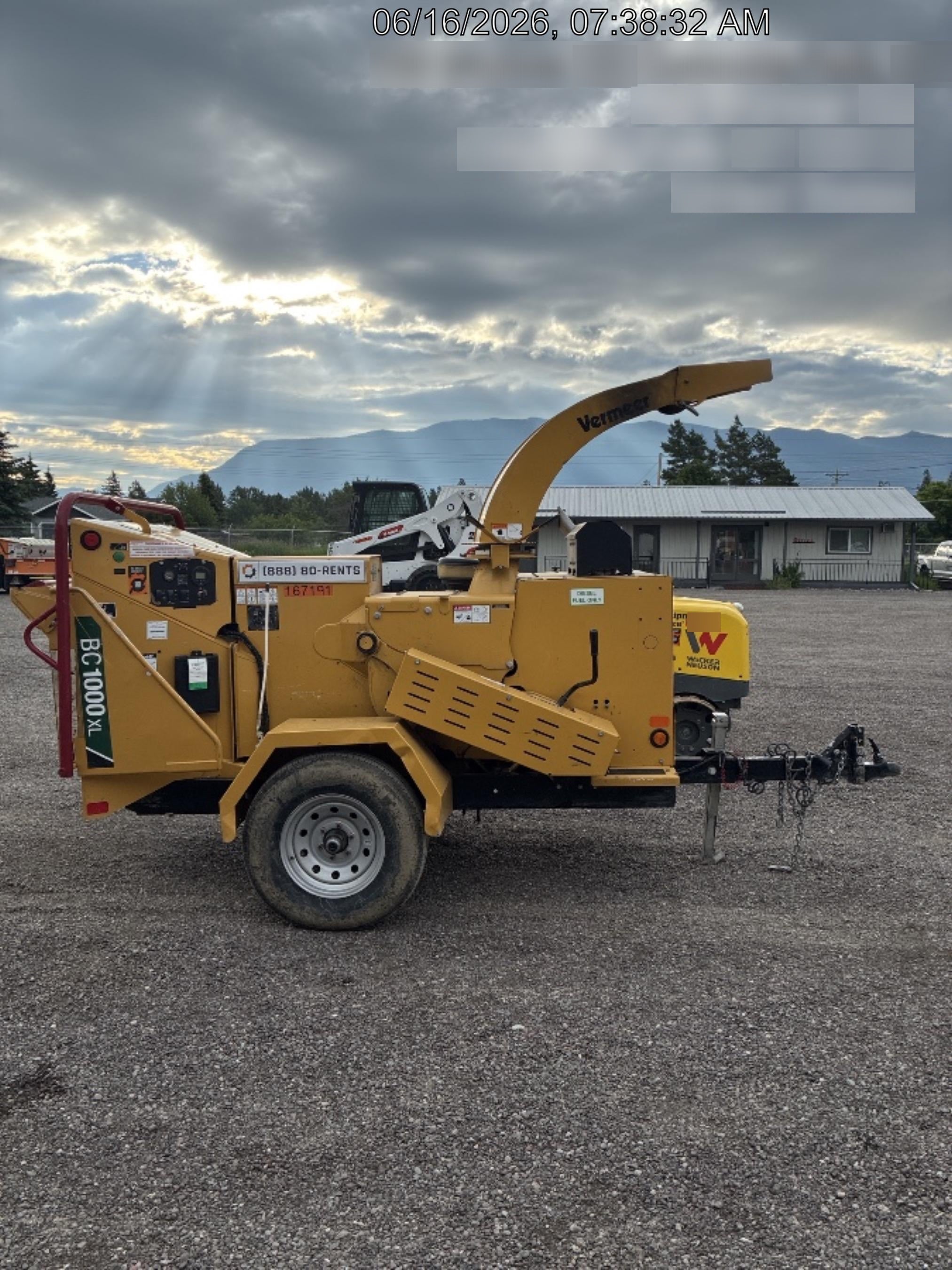 2021 VERMEER BC1000XL Diesel