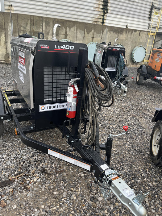 2024 Lincoln Electric LE400 Kubota V1505, Trlr, Cable Rack, Light Kit, ES Decals, T3