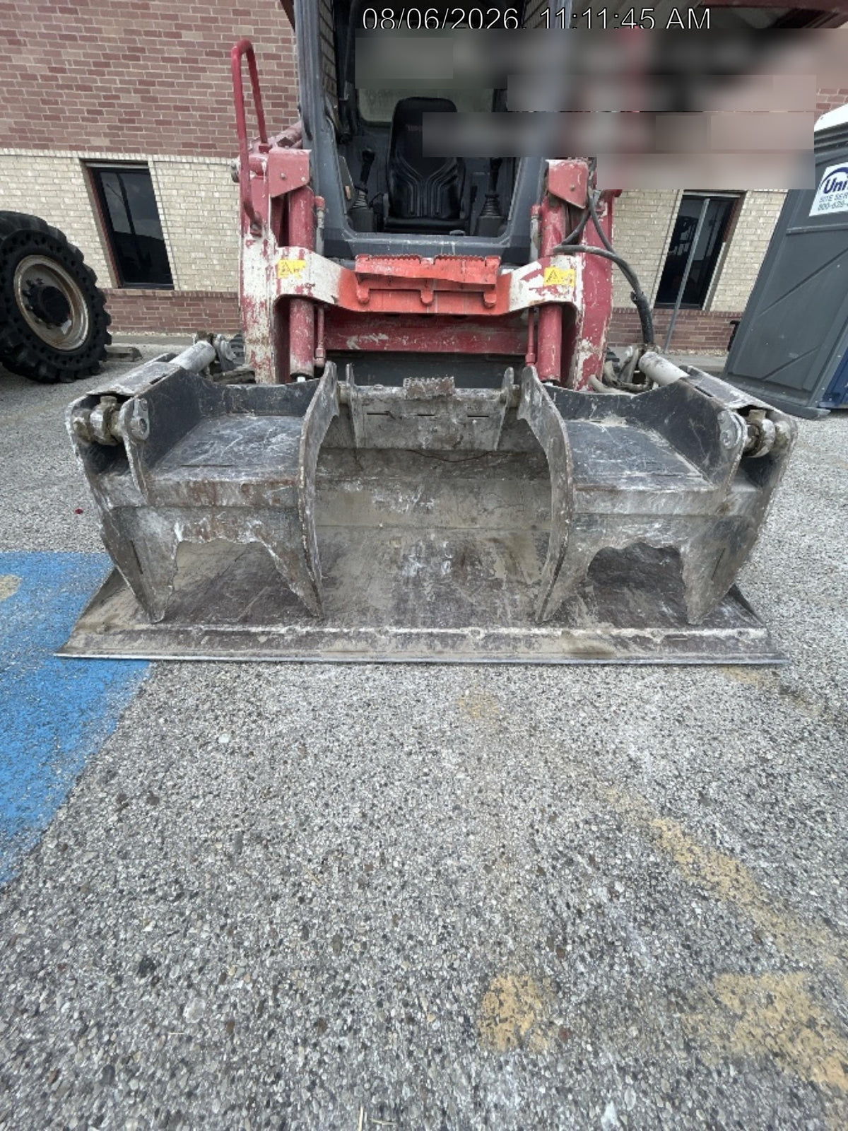 2018 PALADIN 76" Scrap Grapple Bucket - Paladin