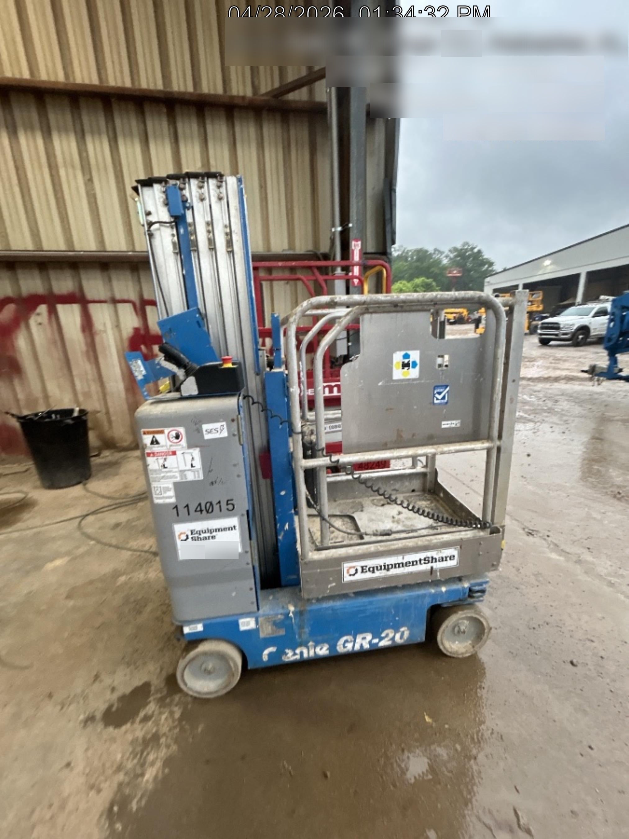 2020 GENIE GR-20
