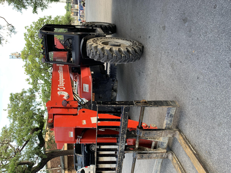 2019 Manitou MTA8044 74hp T4F, Open ROPS, Cab and Boom LED work lights, Auxiliary Hydraulics, Solid Tires, Amber strobe, Lift Hook 66" Carriage, 60" Forks