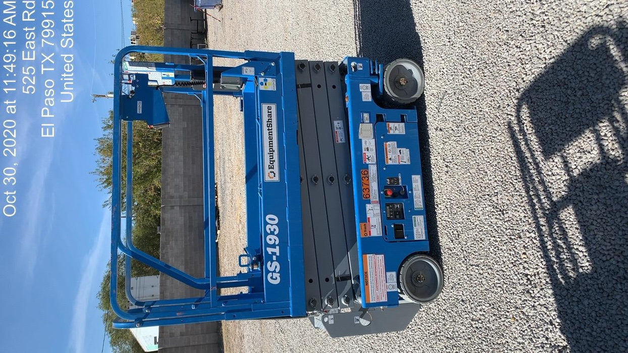 2020 Genie GS-1930 Standard Machine