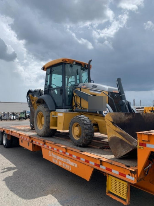 2020 John Deere 310LEP Cab/Heat/Air, 4WD, Standard Stick, Pilot Controls, 2 Way Hydraulics, TAG Manual QC