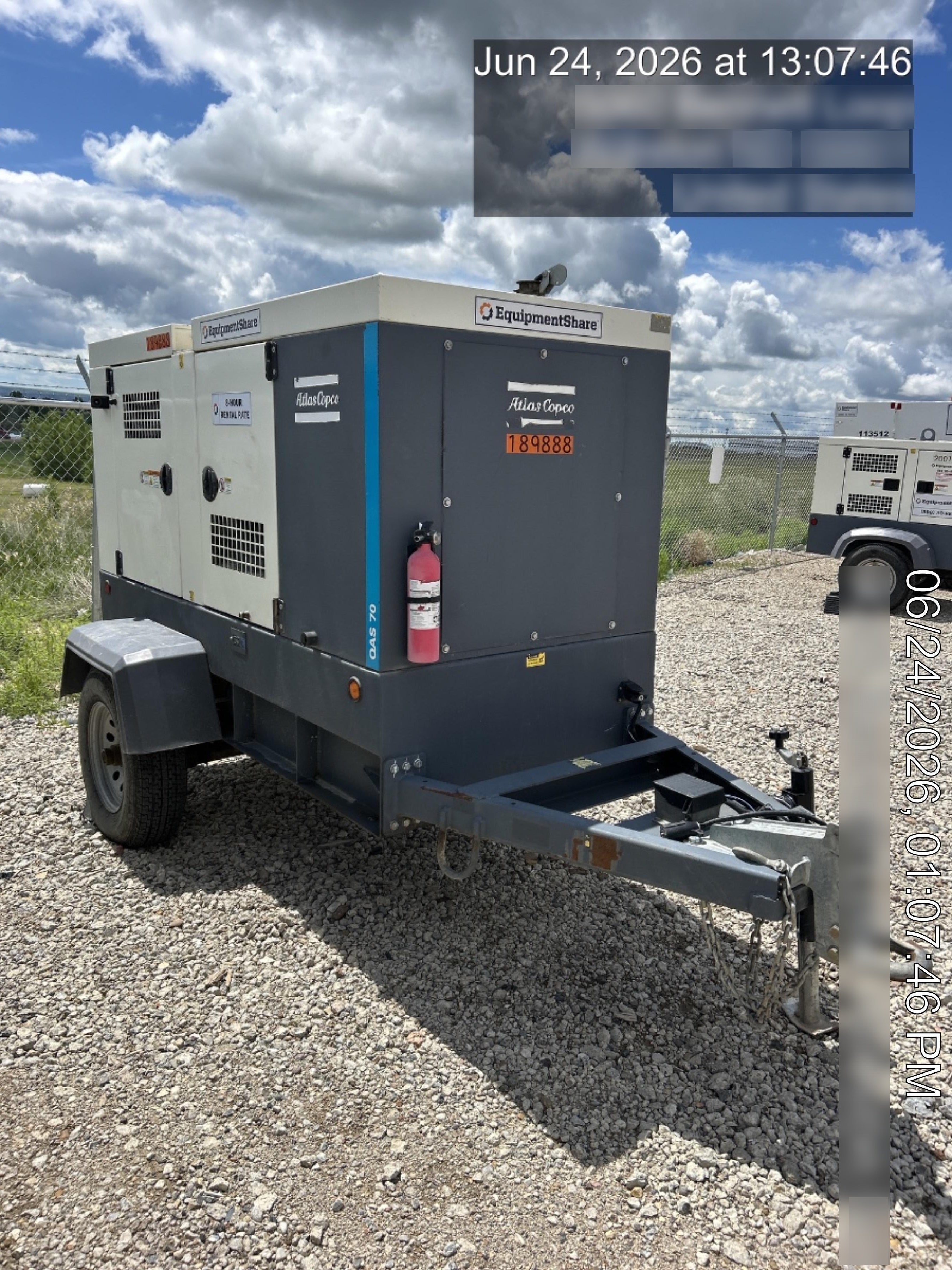 2021 ATLAS COPCO QAS 70