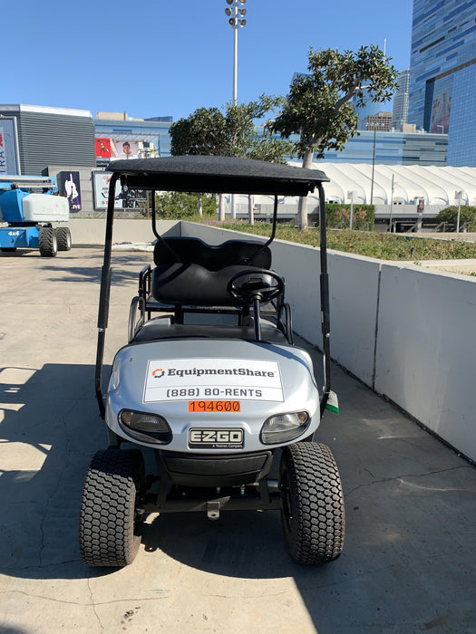 2022 Ez-Go VALOR 4 GAS EFI, PLATINUM, 
REAR SEAT KIT, ROOF, SPLIT TINTED WINDSHIELD