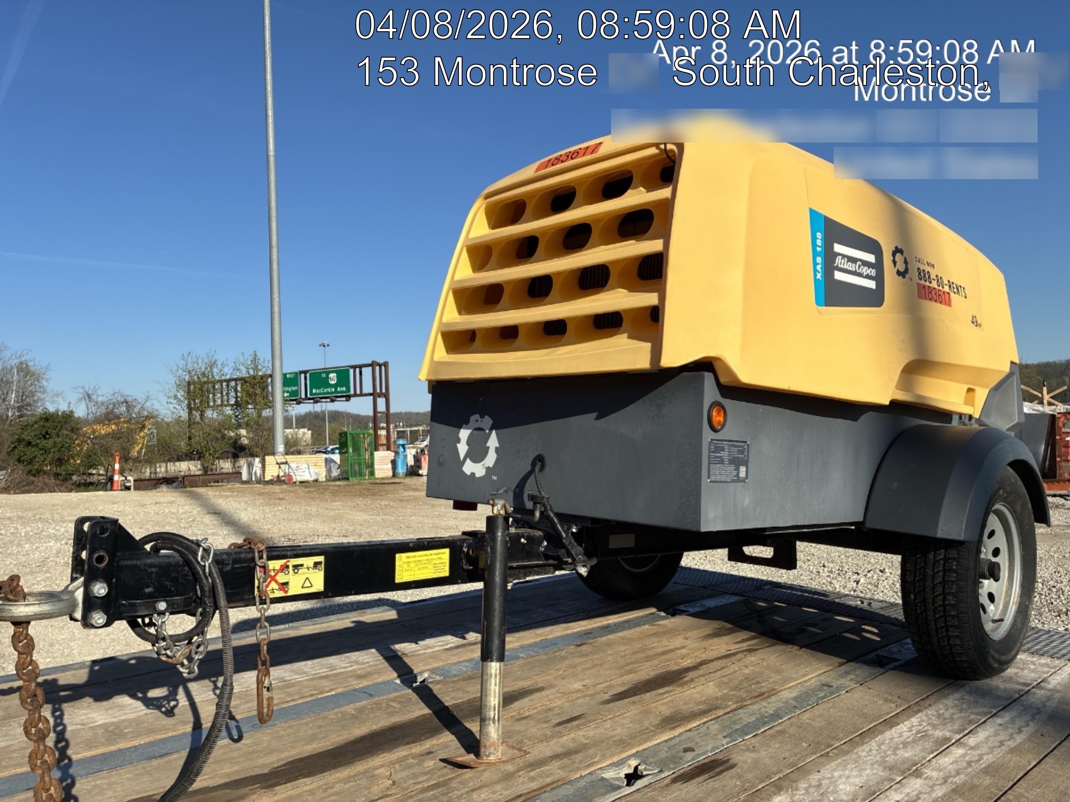 2021 ATLAS COPCO XAS188 CWK