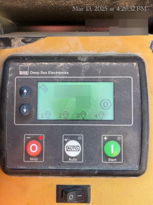 2021 Allmand NLV3GR (4) LED Light Fixture 350W, 23' Vertical Mast, 3kW Prime, Towable, Deep Sea L401, Leveling Jacks, Yanmar T4F 5.8hp