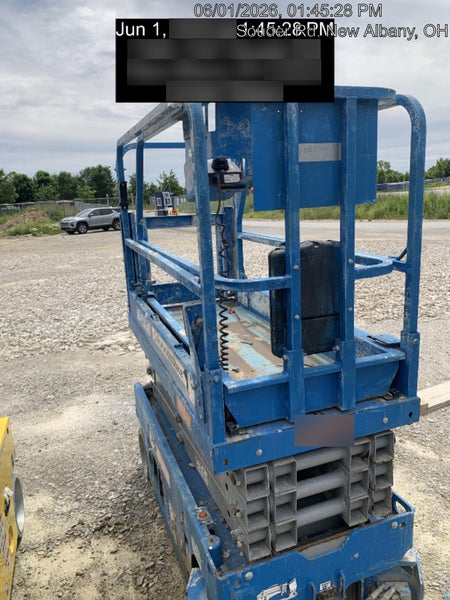2020 Genie GS-1930 Solid Non Marking Tires, Beacon, Folding rails with half height swing gate