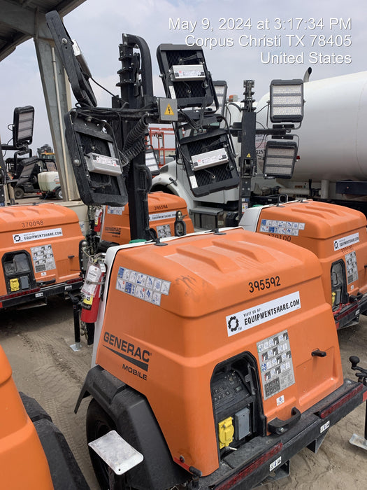 2024 Generac MLT2 Diesel, Flex Switch 120V Input, Powerzone Controller, 
(4) 320W LED Lights, 4kW Generator, 39.9 Gal Fuel Tank, 2" Ball, T3