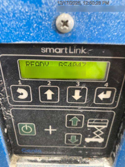 2019 Genie GS-4047 Folding rails with half height swing gate