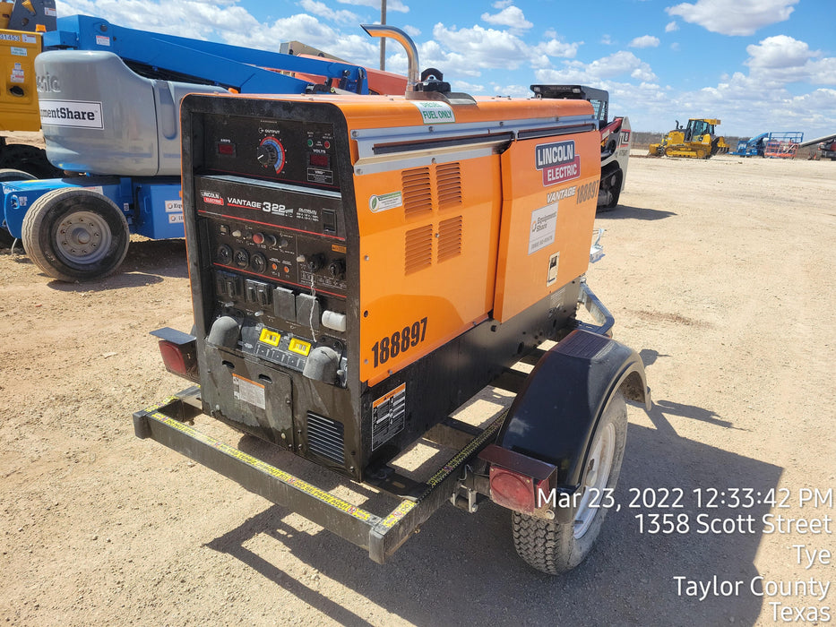 2021 Lincoln Electric Vantage 322 VANTAGE 322 READY-PAK 3