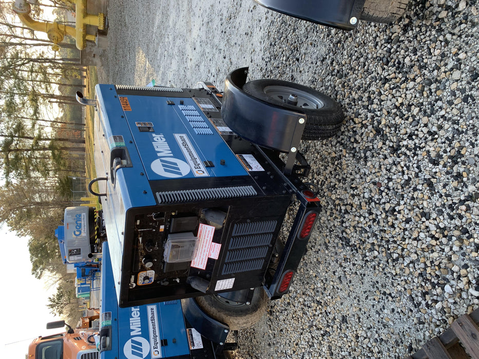 2020 Miller Electric BIG BLUE 400 Trailer Mounted Welder